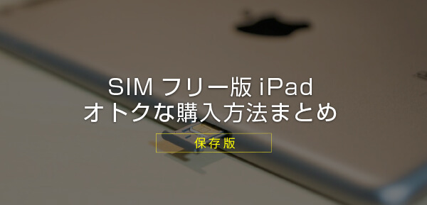 保存版 Simフリー Ipadはどこで買えるの 新品 中古のオトクな購入方法 まとめ Ipad Simulation